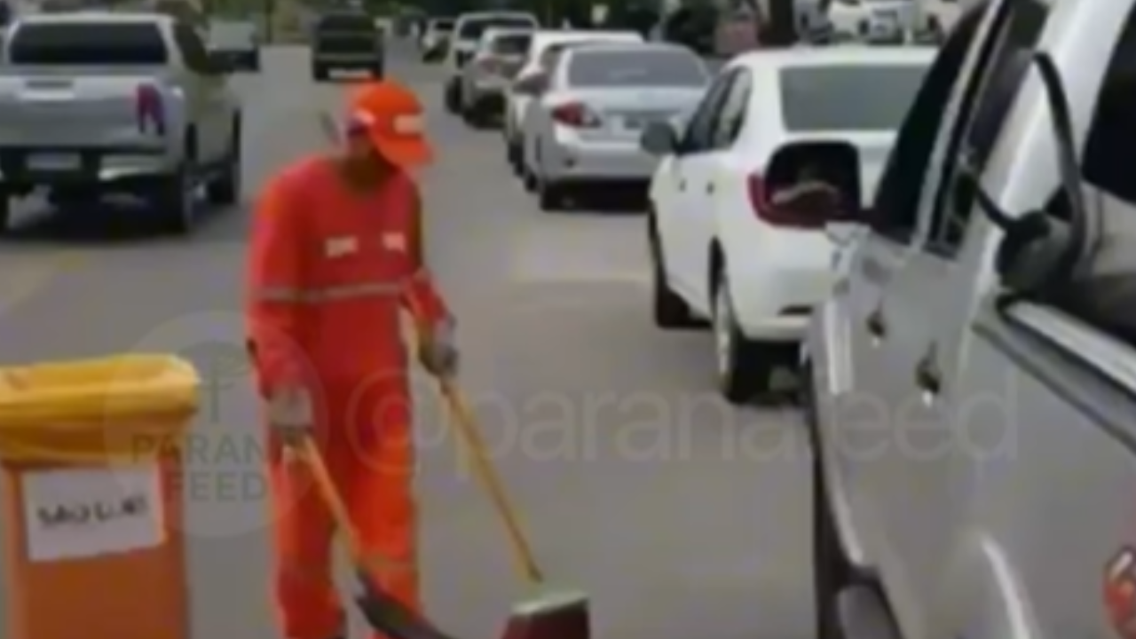 Vídeo de resposta à humilhação de gari vira símbolo de respeito e cidadania nas redes