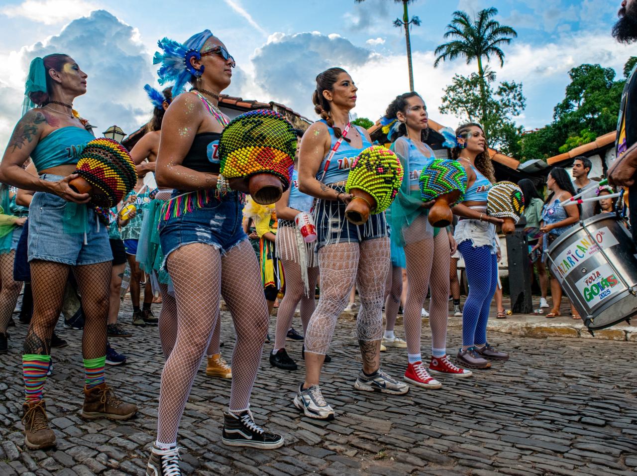 Bloco Zazaricando faz últimos ajustes antes de ocupar Pirenópolis