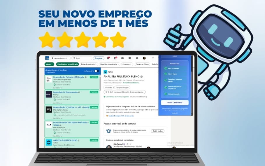 Vaga Automática: descubra como milhares de brasileiros estão conseguindo entrevistas de emprego com uma IA que aplica para vagas automaticamente