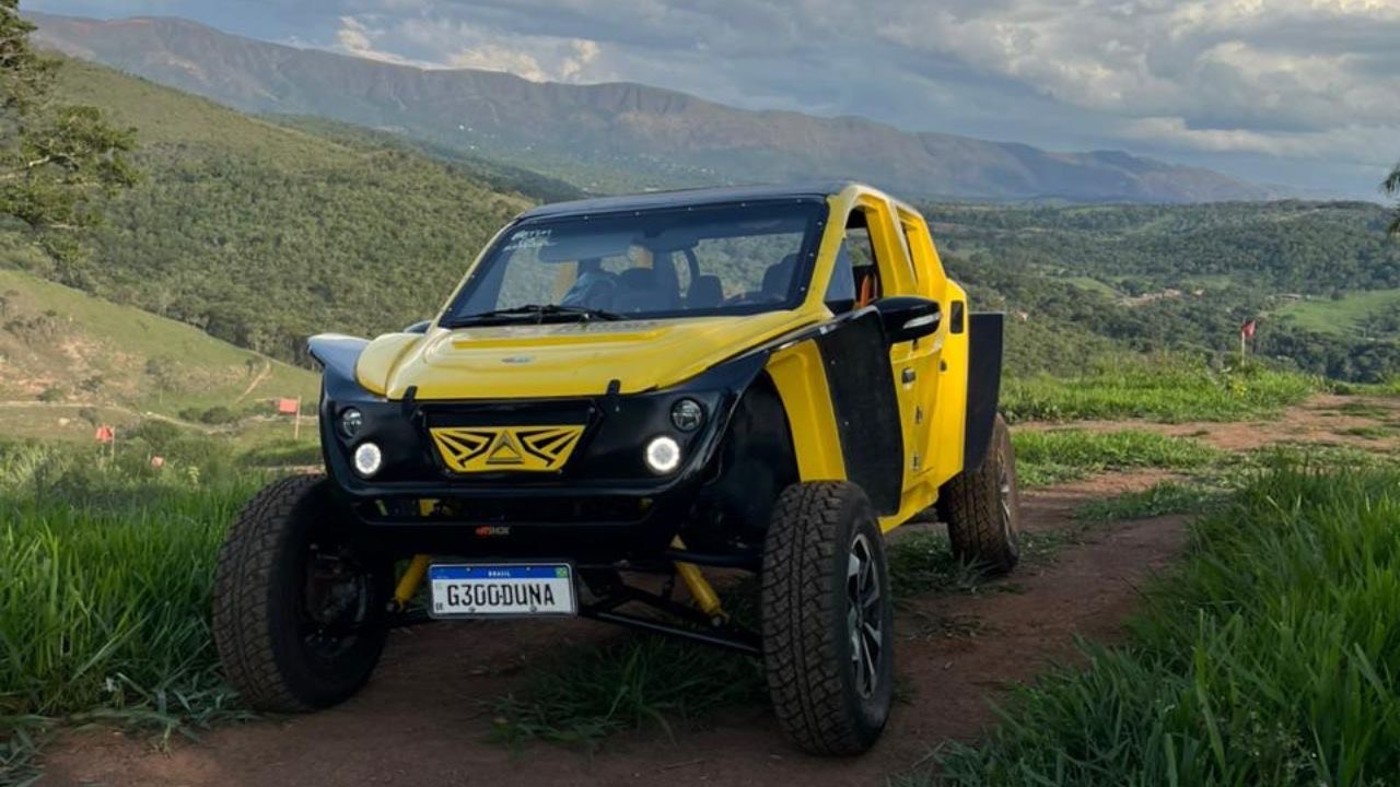 Suspensão e amortecedores exclusivos garantem performance do Buggy Guepardo Duna G300