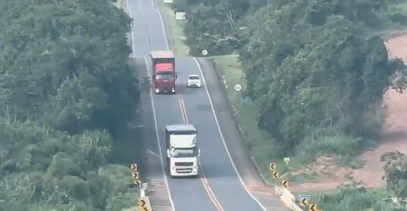 150 motoristas são autuados por ultrapassageis proibidas na BR-414