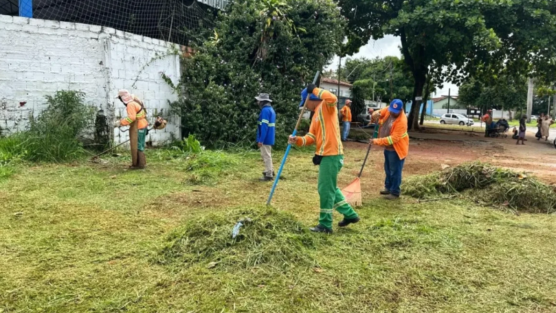 Prefeitura de Goiânia lança força-tarefa para eliminar mato alto em áreas públicas