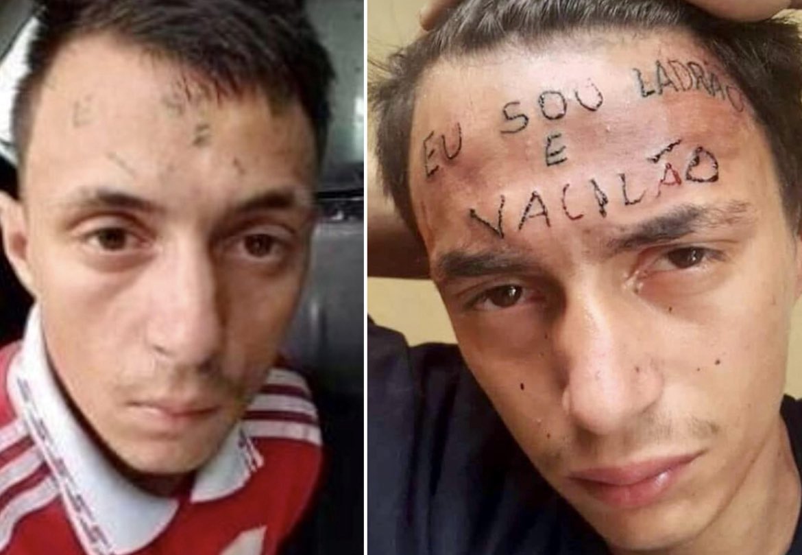 Homem da tatuagem 'sou ladrão e vacilão' é preso após novo furto em UBS