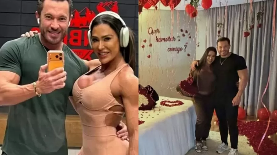 Gracyanne Barbosa oficializa namoro com o empresário Gabriel Cardoso