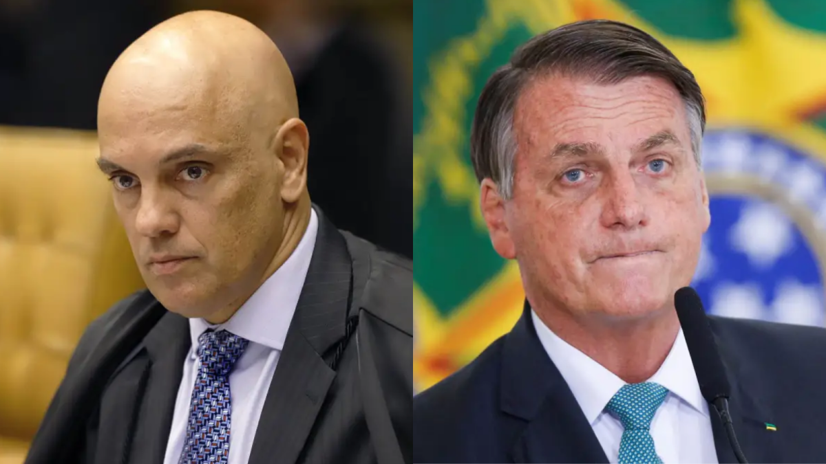 Alexandre de Moraes rejeita pedido de Bolsonaro para levar recurso ao plenário do STF