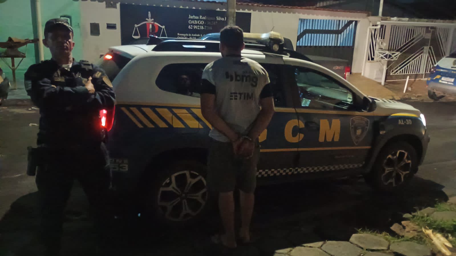Suspeito de importunação sexual é preso pela GCM de Aparecida de Goiânia