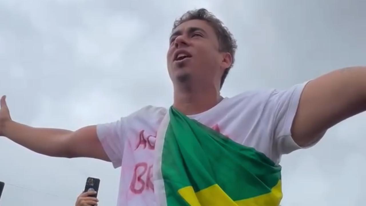 Vídeo: Nikolas Ferreira diz a apoiadores no quarto dia de caminhada: ‘Somos mais inteligentes que a esquerda, sim ou não?’