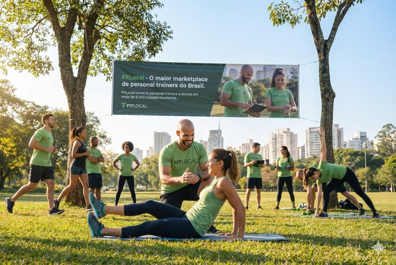 FitLocal conecta personal trainers a alunos em mais de 6.000 cidades brasileiras