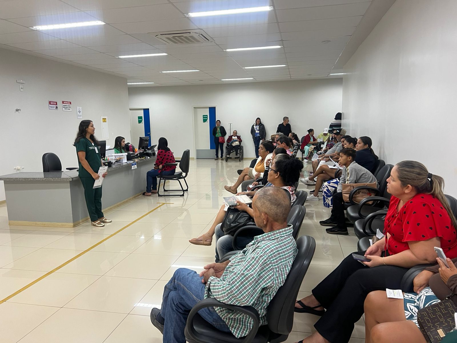 Exercícios físicos e saúde mental são tema de palestra na Policlínica de Quirinópolis