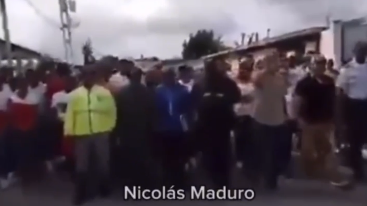 Vídeo: Apoiadores do chavismo afirmam em imagens que vão aos EUA para 'libertar' Maduro