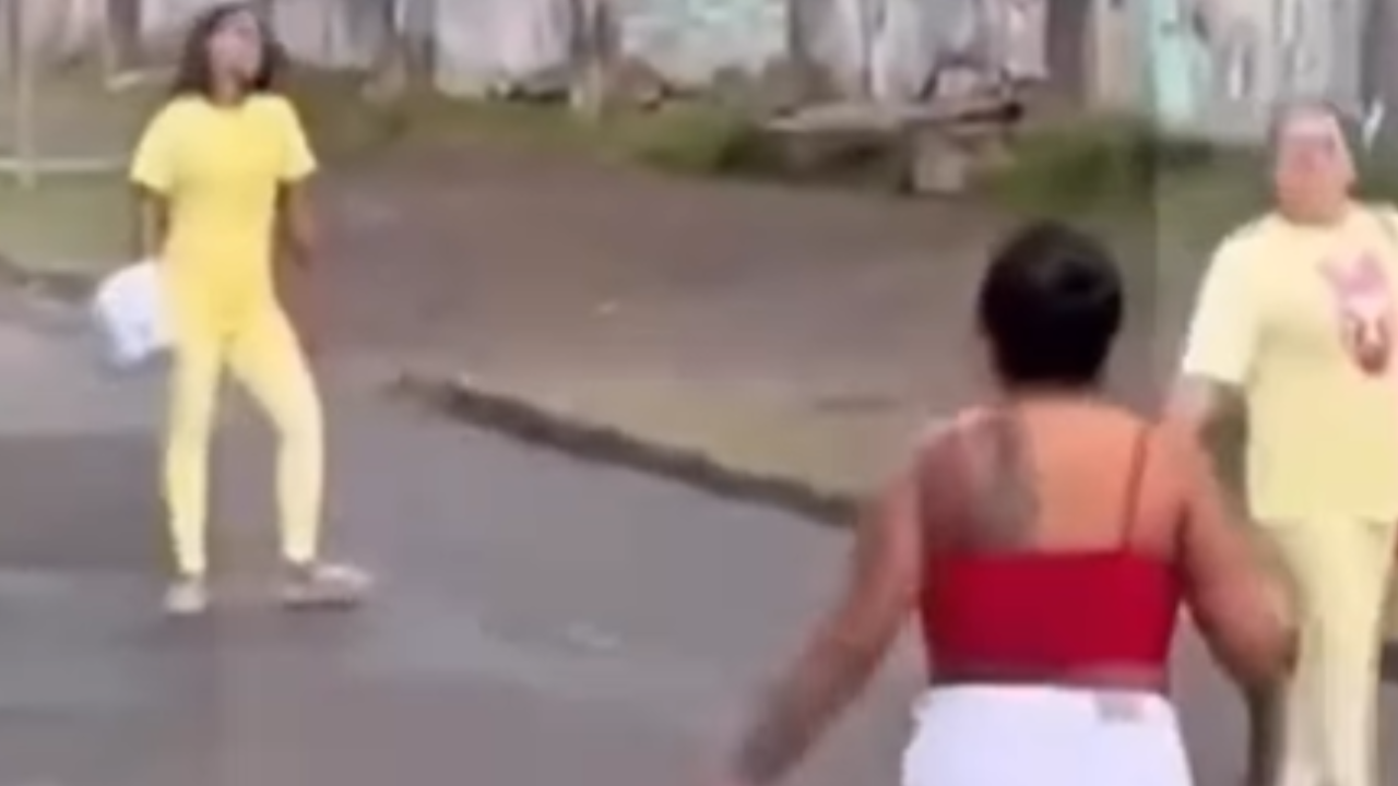 Mulher agride suposta amante de detento em frente à penitenciária de Porto Alegre