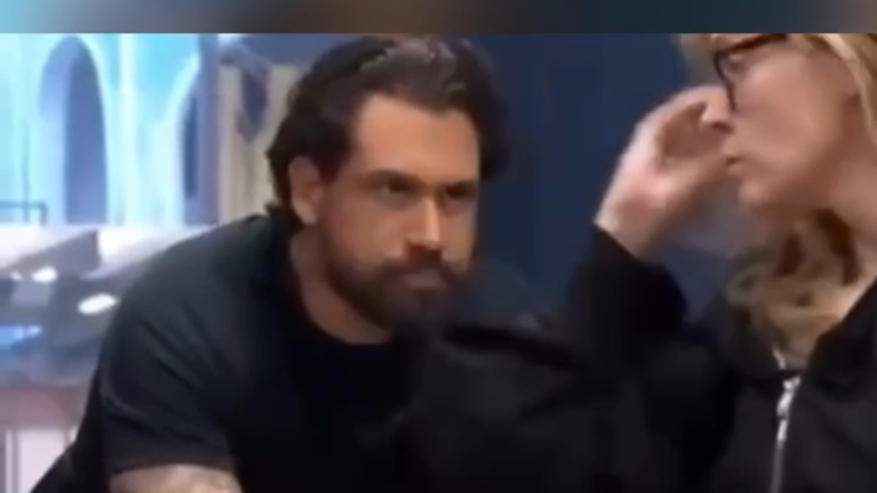 Vídeo: Ana Paula provoca Brigido na academia e pergunta: ‘Você está de férias?’