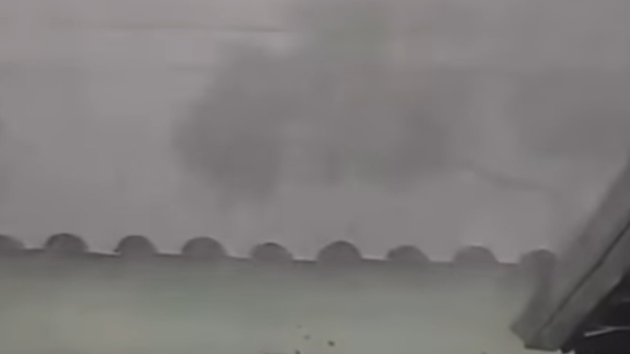 Chuva forte atinge região noroeste de Goiânia e Defesa Civil emite alerta severo