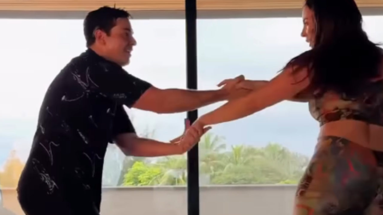 Paolla Oliveira mostra gingado em vídeo de dança e encanta fãs nas redes
