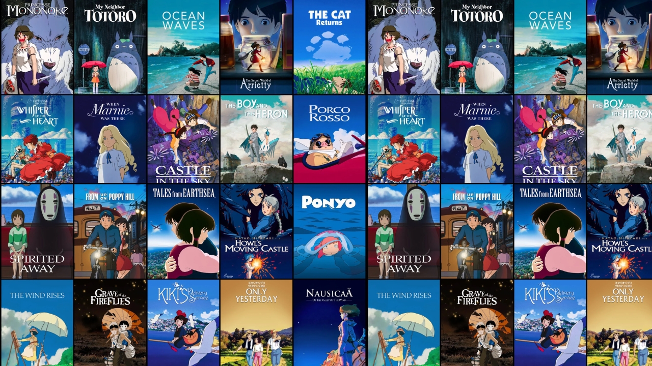 Festival com animações do estúdio Ghibli volta aos cinemas em fevereiro