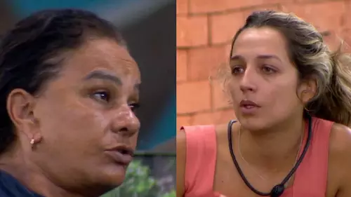 Solange Couto transmite recado a Ana Paula Renault durante conversa com Samira