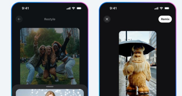Meta testa aplicativo com feed exclusivo de vídeos gerados por IA