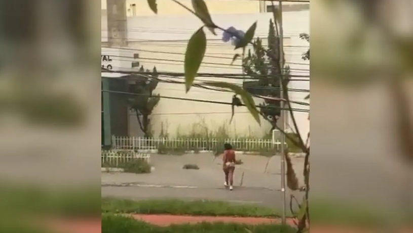 Moradores relatam nudez e agressões em via pública no Setor Bela Vista, em Goiânia