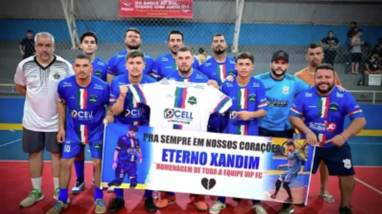 “Nosso eterno goleiro”: Claudinápolis FC homenageia jovem vítima de acidente