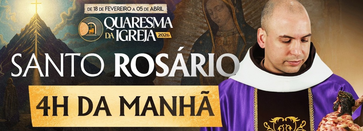 AO VIVO: Quaresma 2026 com Frei Gilson nesta quarta (25)