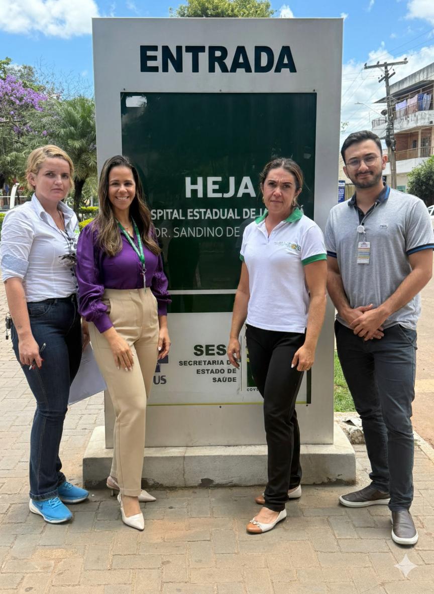 HEJA recebe visita técnica da Humanização da SES