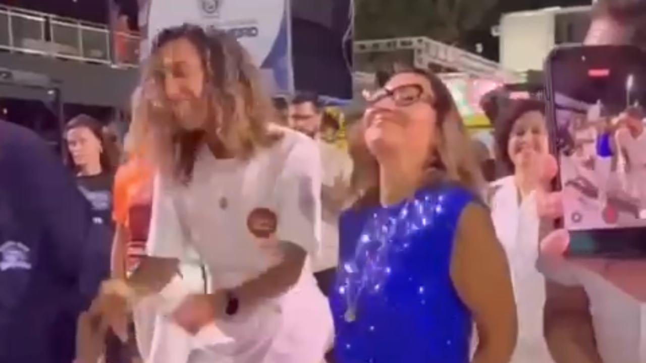 Janja e Anielle Franco acompanham ensaio de escola que homenageia Lula; veja vídeo