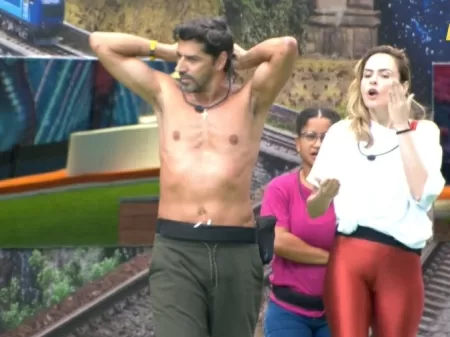 Ana Paula Renault e Alberto Cowboy protagonizam briga acalorada no BBB 26
