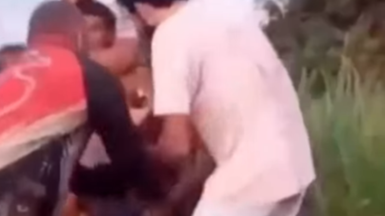 Vídeo: Homem é preso após tentativa de ataque contra mulher às margens da TO-164
