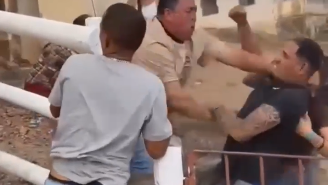 Vídeo: Família inteira se agride após discussão sobre gastos com festa de aniversário