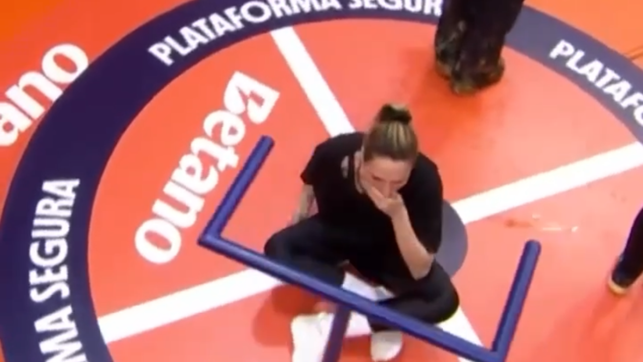 Vídeo: Ana Paula Renault desiste da prova do líder do BBB 26