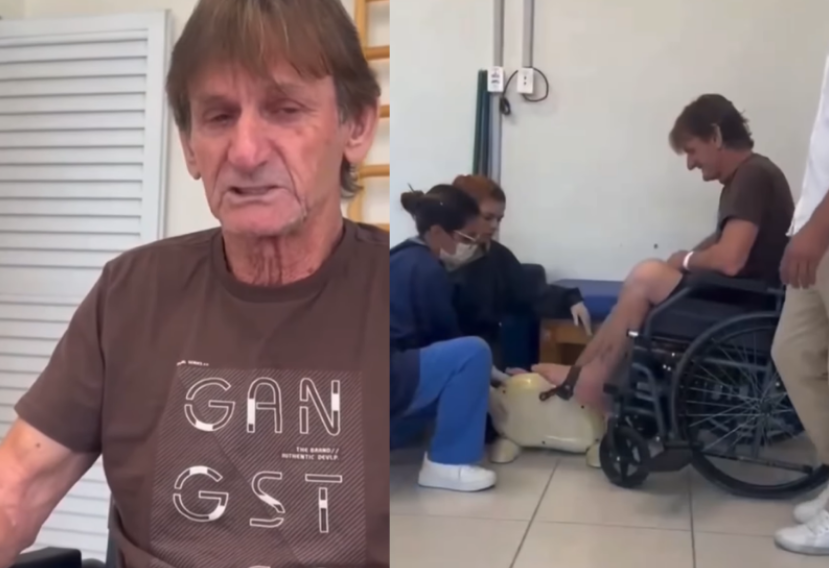 Vídeo: Idoso paraplégico volta a mexer as pernas após uso de medicamento experimental