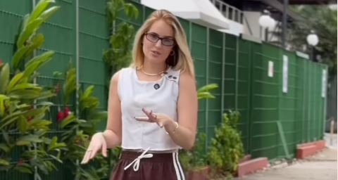 Influenciadora Isa Bosco produz material sobre Césio-137 e mostra realidade dos locais em Goiânia