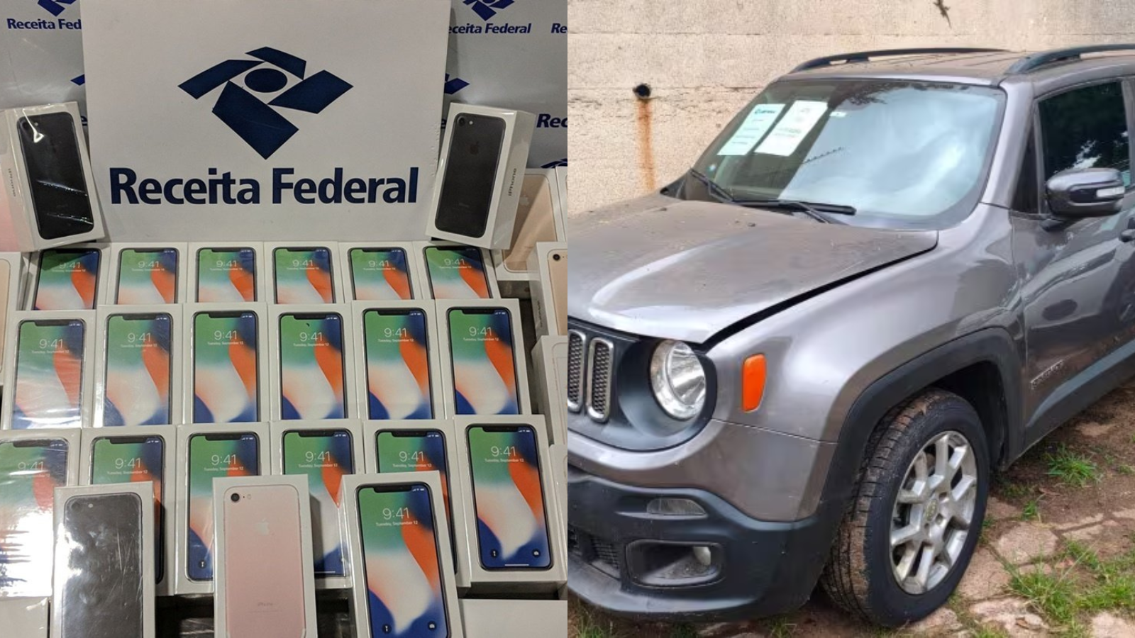 Receita Federal realiza leilão em São Paulo com iPhone de R$ 390 e veículos. Confira