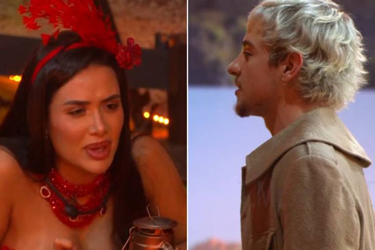 Climão no BBB 26: Juliano Floss confronta Jordana após acusação na festa do líder