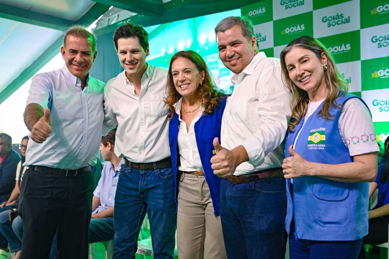 Gracinha Caiado e Daniel Vilela abrem edição do Goiás Social em Goianira