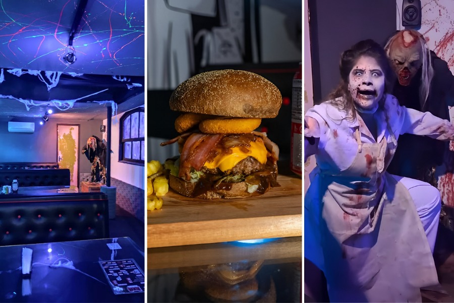 Hamburgueria temática de terror vira sensação