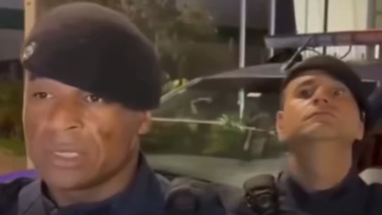 Vídeo: Olhar fixo de guarda em operação viraliza e rouba cena em ação contra tráfico