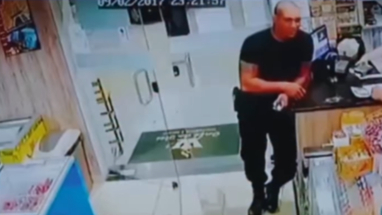 Vídeo: Ataque a tiros em posto termina com vigilante morto