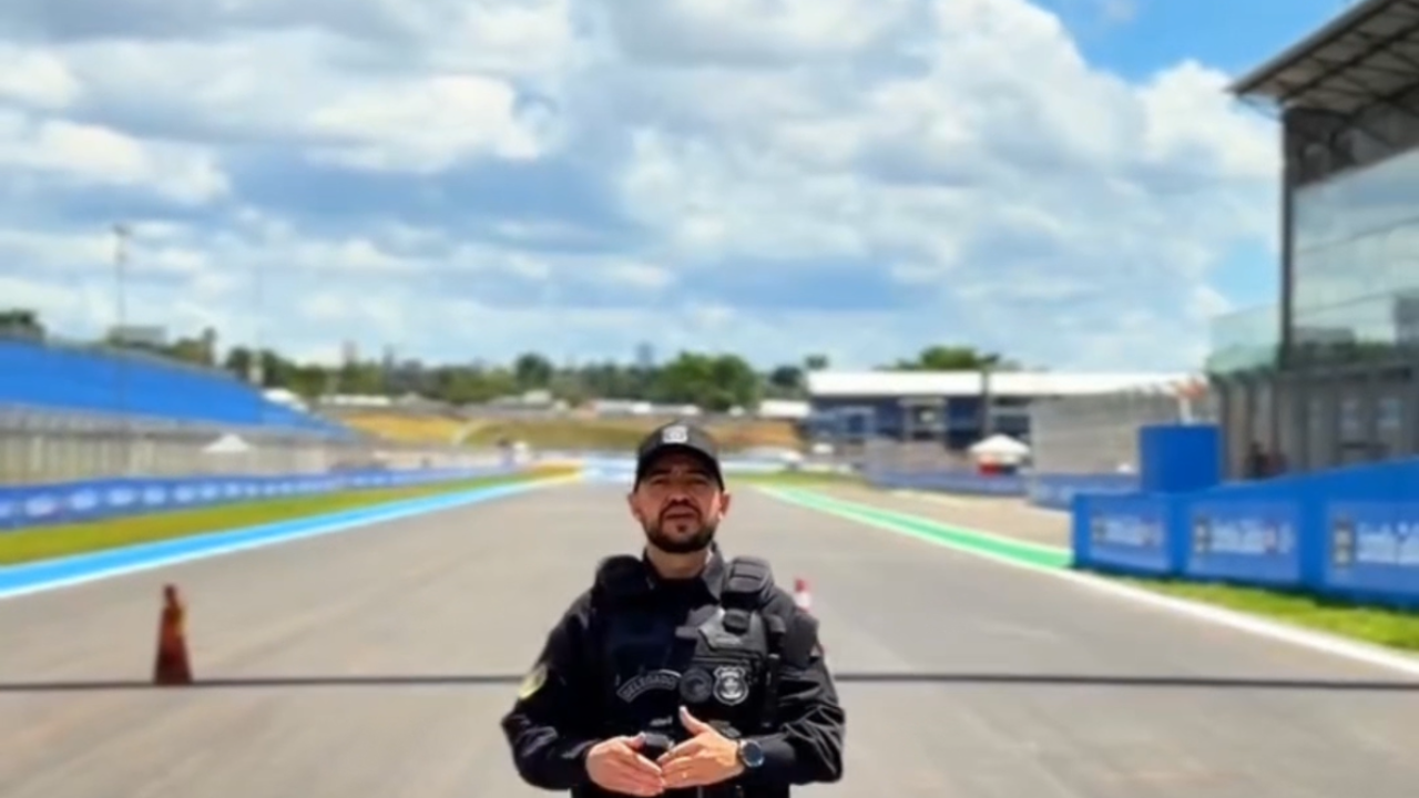 Vídeo: Polícia Civil reforça segurança no MotoGP com delegacia do turista e equipes bilíngues