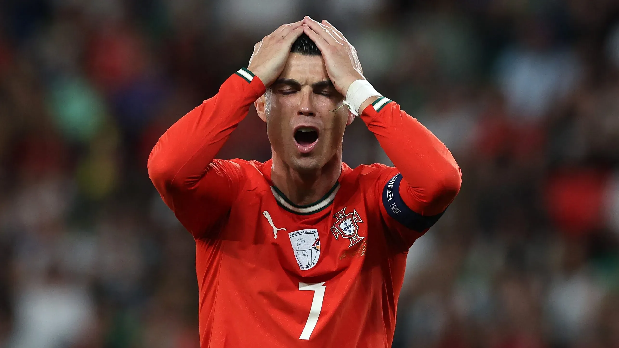 Cristiano Ronaldo fica fora da convocação de Portugal por lesão antes da Data Fifa