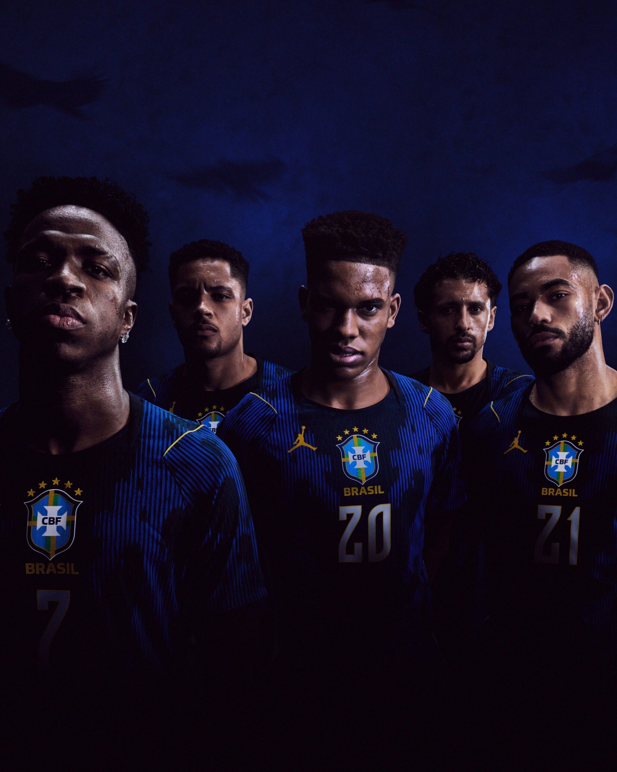 Nike lança nova 'camisa 2' da Seleção Brasileira em parceria com a Jordan