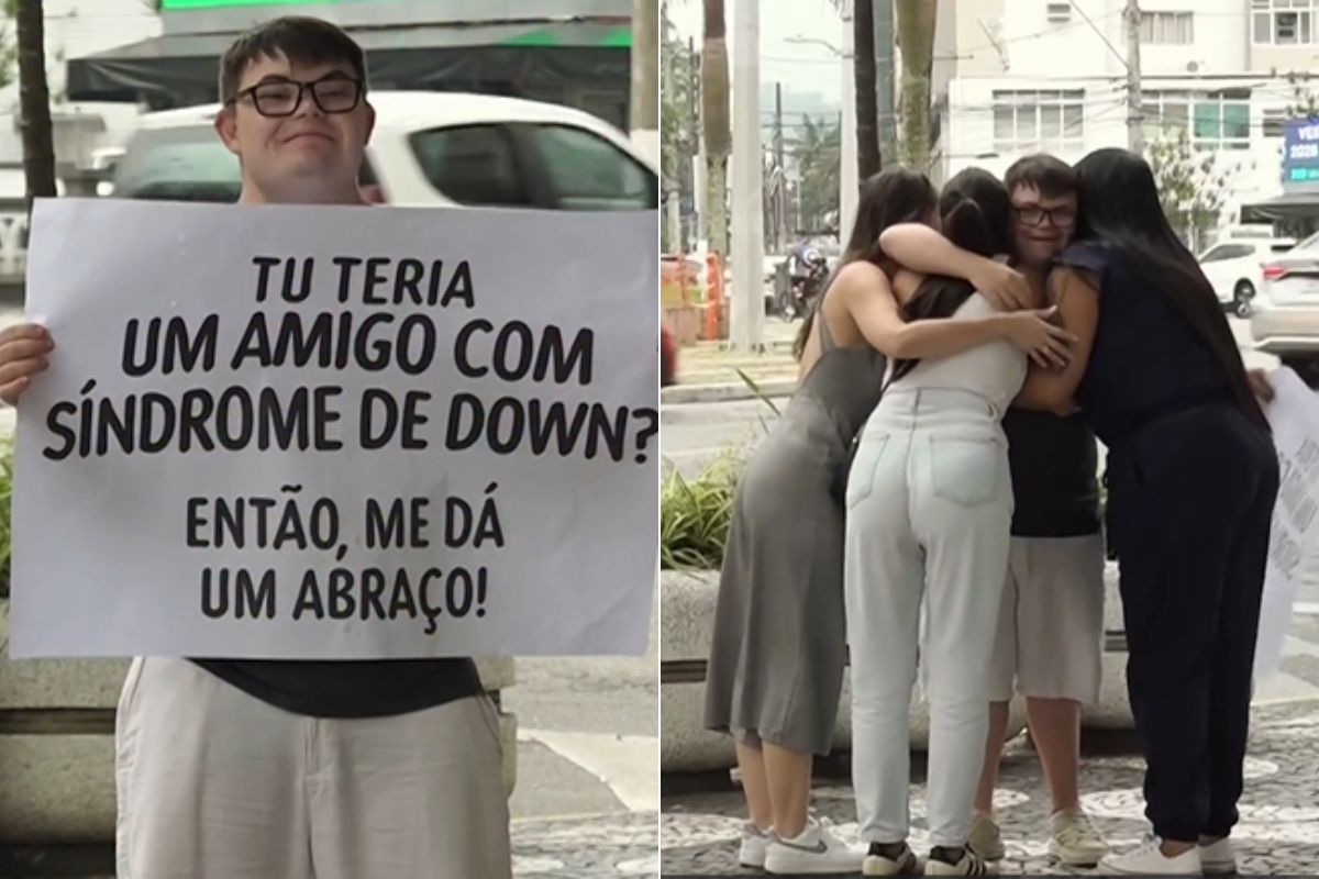Jovem com síndrome de Down convida população a refletir sobre inclusão