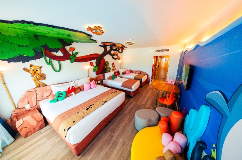 Costa do Sauípe inaugura suítes temáticas da Turminha da Zooeira e amplia experiência infantil