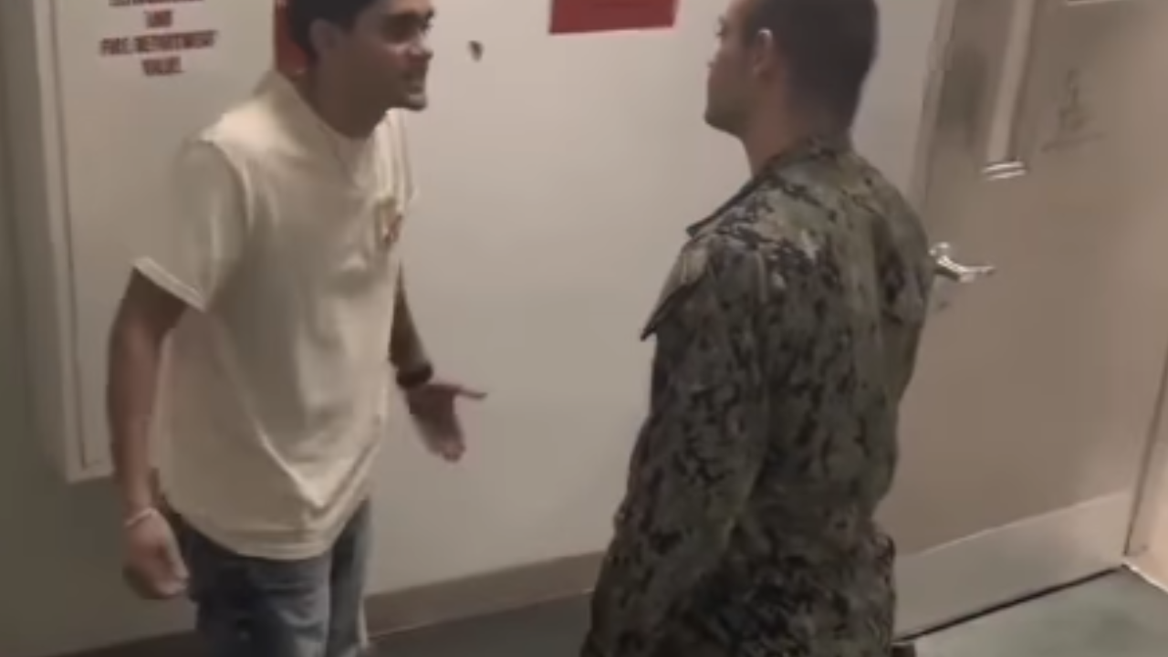 Vídeo de briga entre jovem e militar dos EUA repercute e divide opiniões nas redes