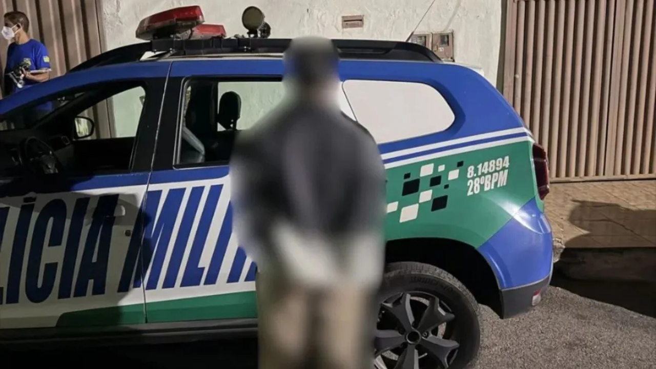 Jovem de 19 Anos é preso suspeito de matar o próprio pai a facadas em Anápolis