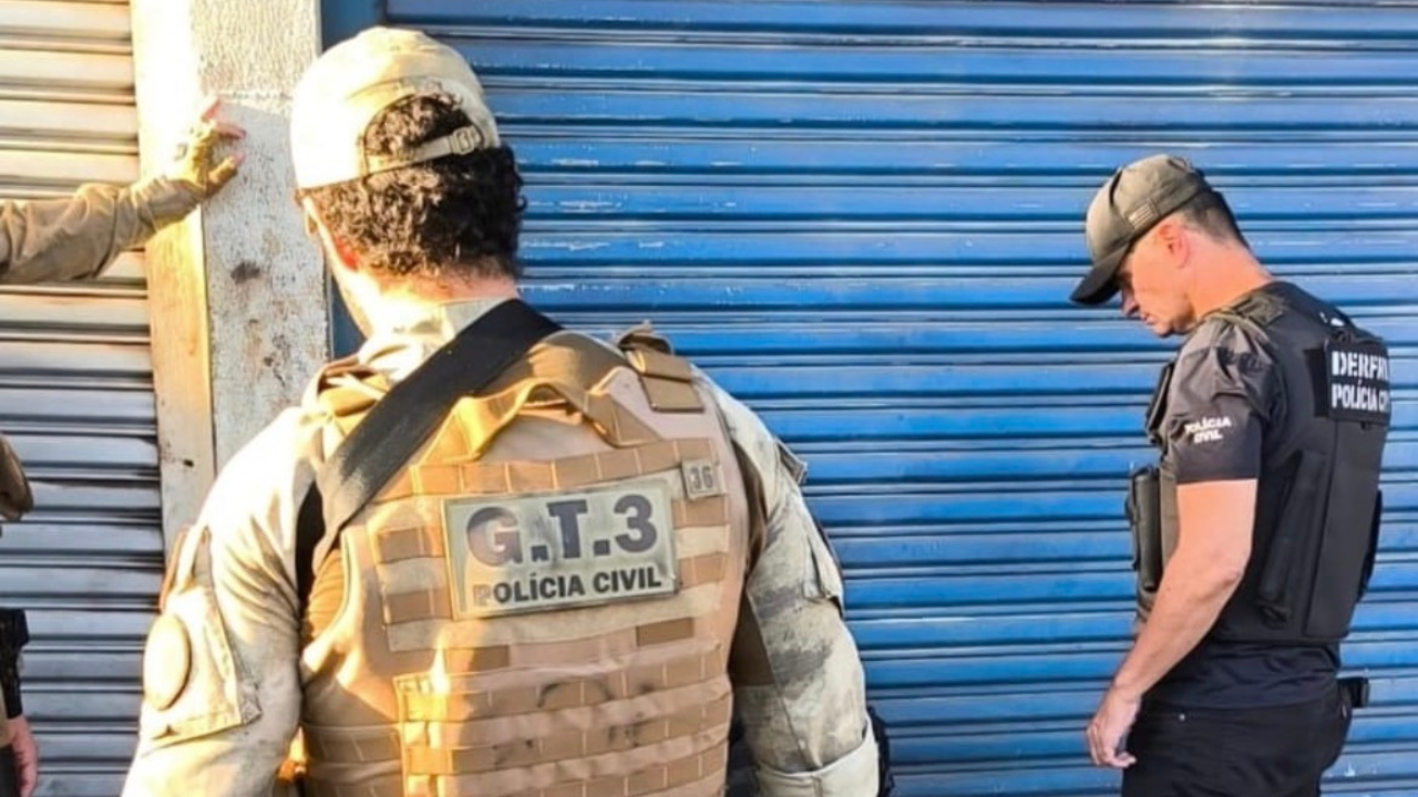 Polícia Civil deflagra operação ruptura contra desmanche clandestino de caminhonetes de luxo em Goiânia