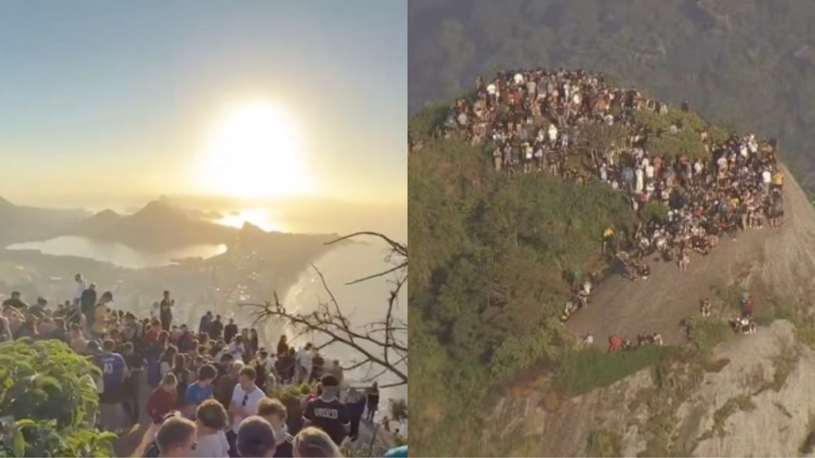 Cerca de 200 turistas ficam ilhados no Morro Dois Irmãos na Bahia