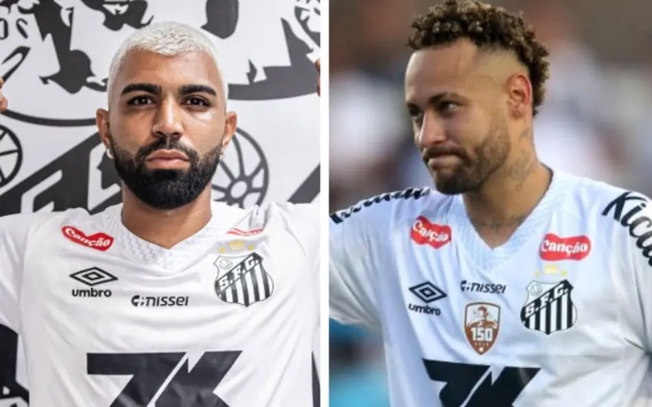 Neymar e Gabigol não devem jogar em gramado sintético contra Palmeiras