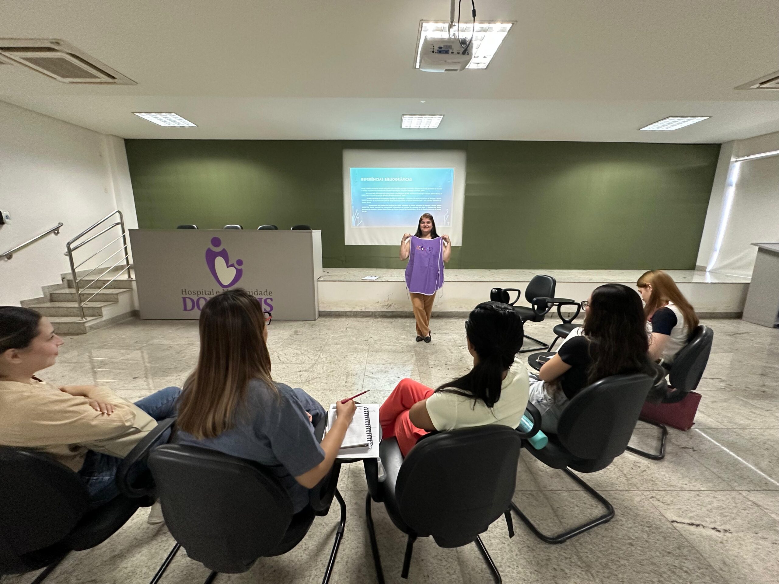 HMDI recebe novos estagiários de psicologia para atuação no Projeto Acolher