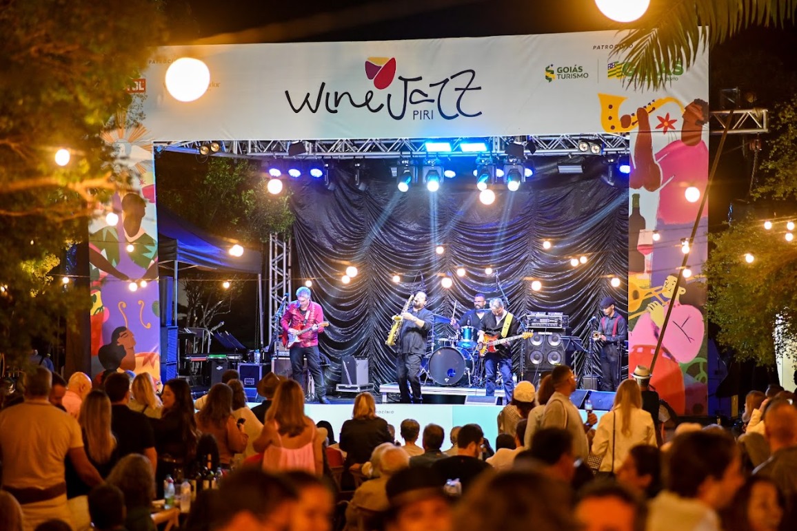 Pirenópolis recebe festival que une vinho e jazz com mais de 30 vinícolas